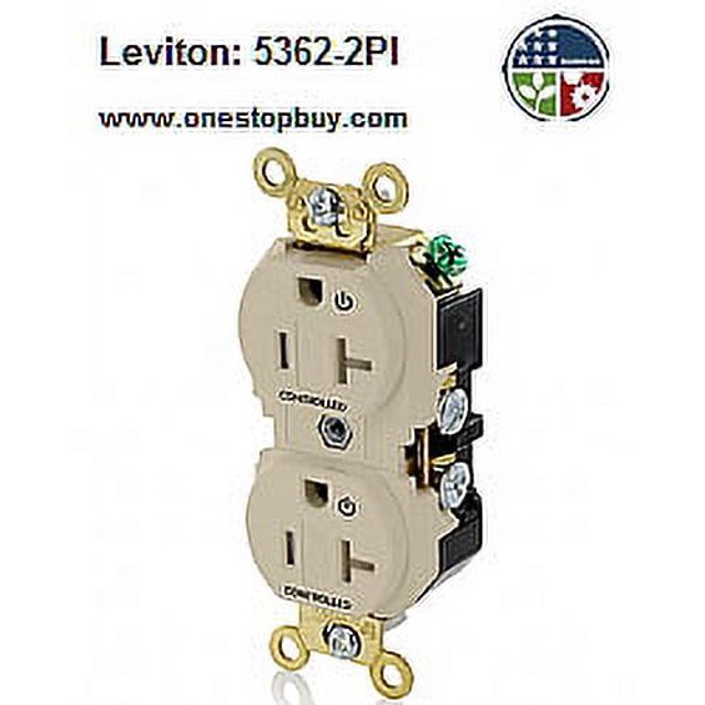 Leviton 5362 2pi Controlled Tr Rec 20a 8483