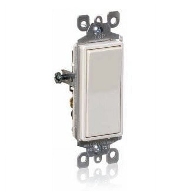 Decora 15 Amp Single-Pole AC Quiet Switch, 4-Pack, White Decora 15 Amp Single-Pole AC Quiet Switch, 4-Pack, White
