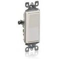 thumbnail image 1 of Leviton 5601-2WM 40 Pack 15Amp 120/277V Decora Rocker Single Pole AC Quiet Switch, White, 1 of 3