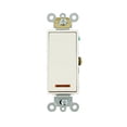 thumbnail image 1 of Leviton 5631-2A Light Switch, Decora Plus Illuminated Switch, Commercial Grade, 20A, Single-Pole - Almond, 1 of 1