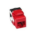 thumbnail image 1 of Leviton 61110-RB6 eXtreme 6+ QuickPort Connector, CAT 6, Brown, 1 of 3