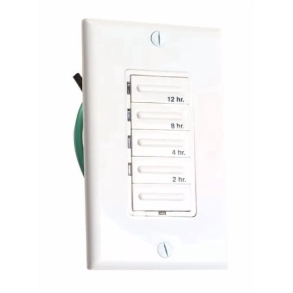 Leviton 612-6212H-W Programmable Hourly Timer