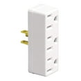 thumbnail image 1 of Leviton 697-W Polarized 3 Outlet Adapter, 1 of 2