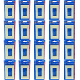 thumbnail image 1 of Leviton 80301-A 1-Gang Decora Wallplate Screwless, Almond, 20-Pack, 1 of 4