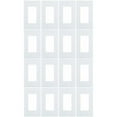 thumbnail image 1 of Leviton 80301-SW 1-Gang Decora Plus Wallplate Screwless Snap-On Mount 16 Pack, White, 1 of 2