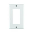 thumbnail image 1 of Leviton 1 Gang Decora Plate White White, 1 of 2