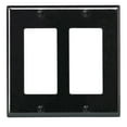 thumbnail image 1 of WALL PLATE DECORA 2G BLK (Pack of 1), 1 of 3