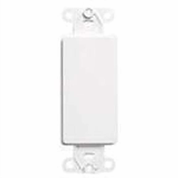 Leviton 80414-W Decora Blank Insert White