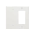 thumbnail image 1 of Leviton 80608-W WH WP 2G BLANK/DECO MIDWAY STRAP MNT, 1 of 2