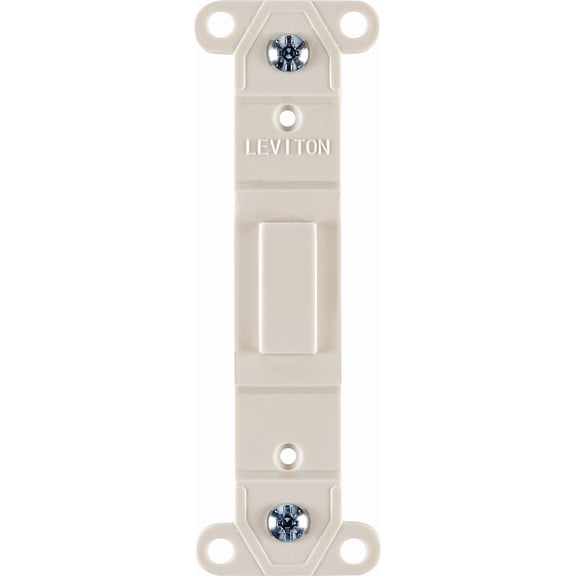 Leviton Wallplate — UL Listed for US Residential Electrical Code Compliance, Drop-in NEC-Standard Wiring