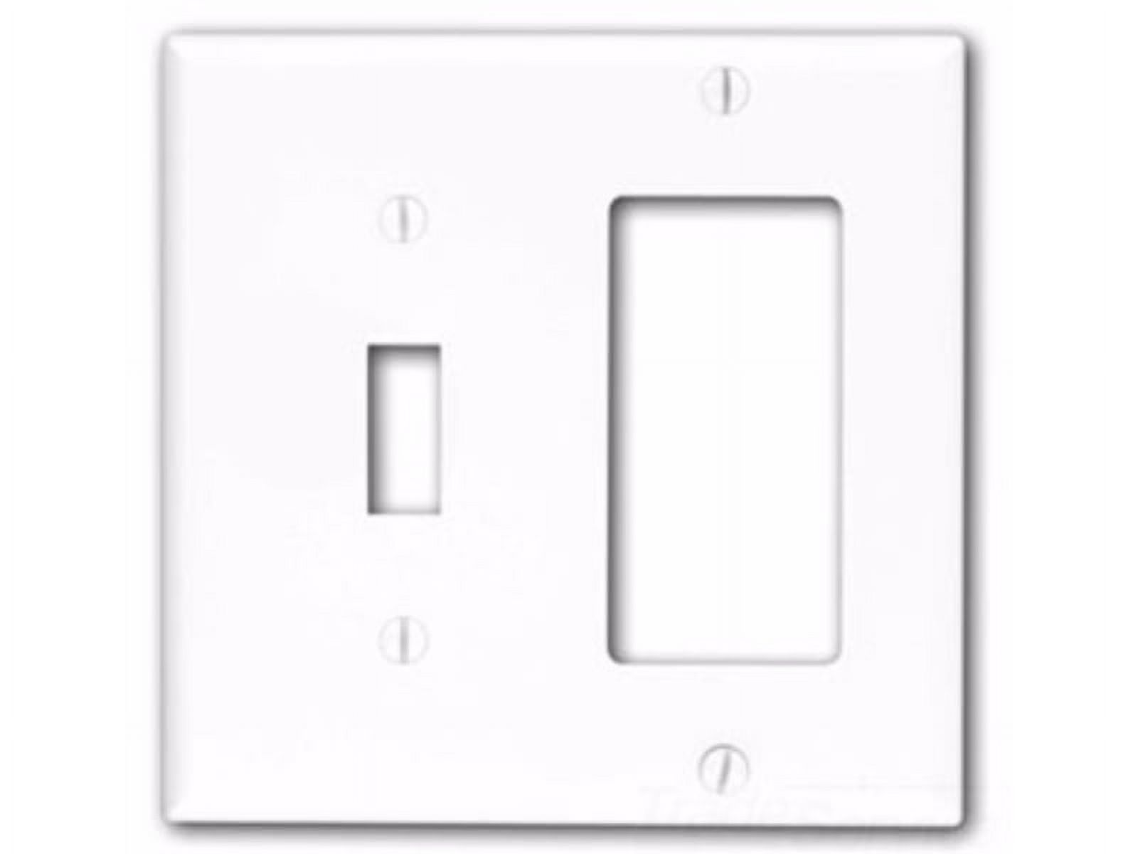 Leviton 80707I 2Gang 1Toggle 1Decora/GFCI Device Combination