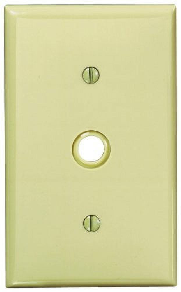 Leviton 80718I Ivory Nylon Single Gang .406" Cable Strap Mount Wall