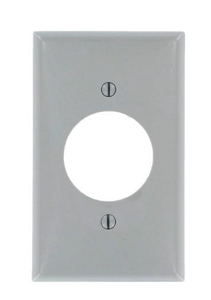 Leviton 80720-GY Gray Nylon Single Gang 1.60