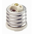 thumbnail image 1 of Leviton 8681 Glazed Porcelain Incandescent Lampholder Adapter, 1 of 2