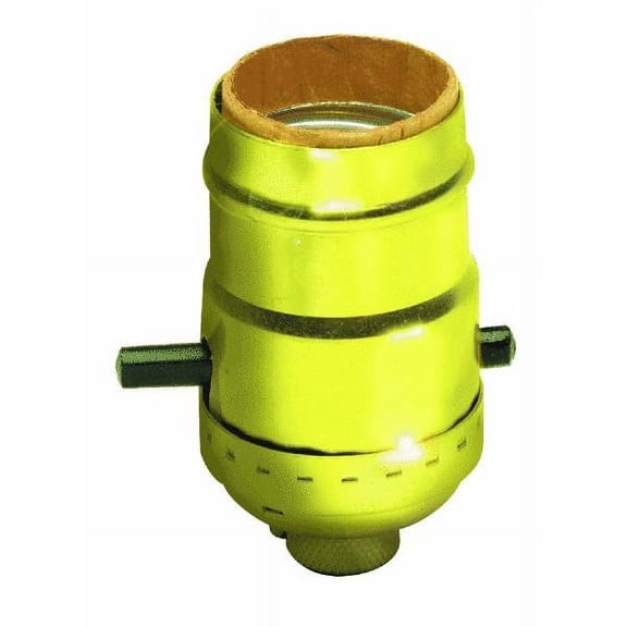 Leviton 8766098PG Do it Push-Button Socket-PUSH-BUTTON SOCKET