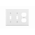 thumbnail image 1 of WALLPLAT 2SWTCH/RECEP WH (Pack of 1), 1 of 2