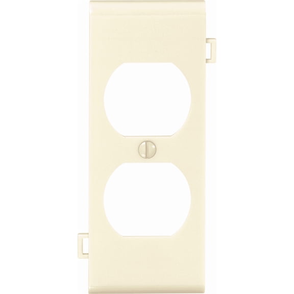 Leviton Wallplate in Ivory UL Listed for US Residential Electrical Code Compliance, Drop-in NEC-Standard Wiring