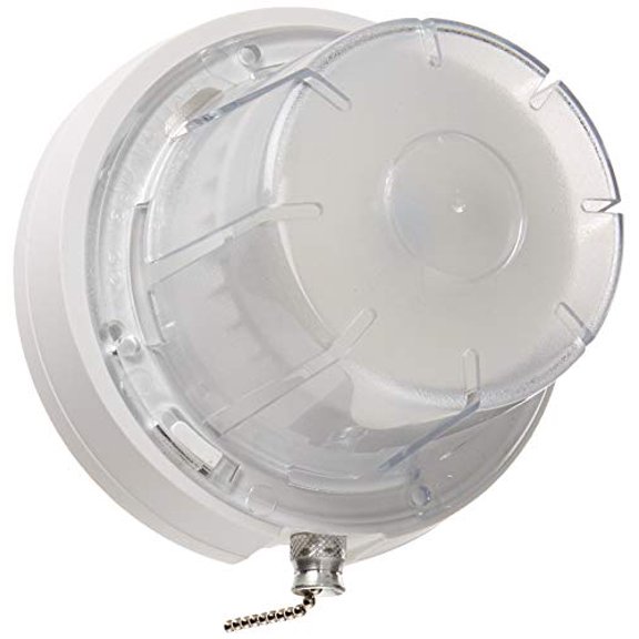 Leviton 9852-LED LED Ceiling Lamp Holder with Pull Chain, 10W Bulb and Bulb Guard