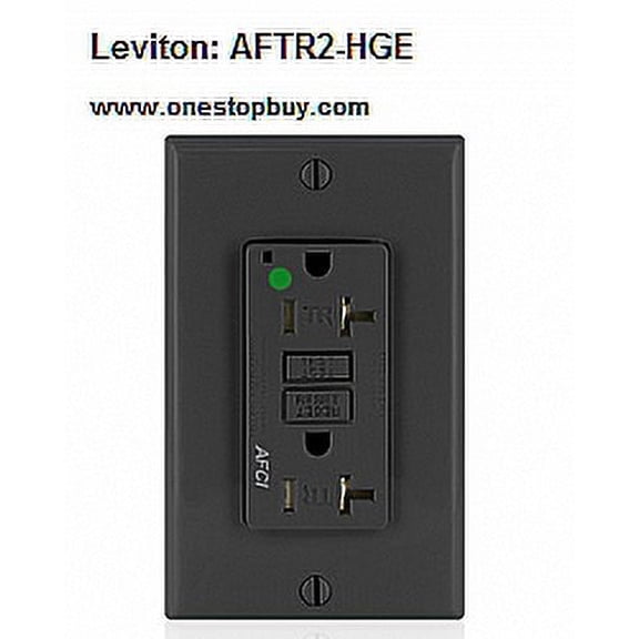 Leviton AFTR2-HGE 20A TR HOSP GRADE AFCI