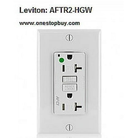 Leviton AFTR2-HGW 20A TR HOSP GRADE AFCI