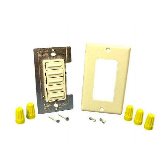 Leviton Almond Ceiling Fan Stepped Speed Control 5A 17727-W