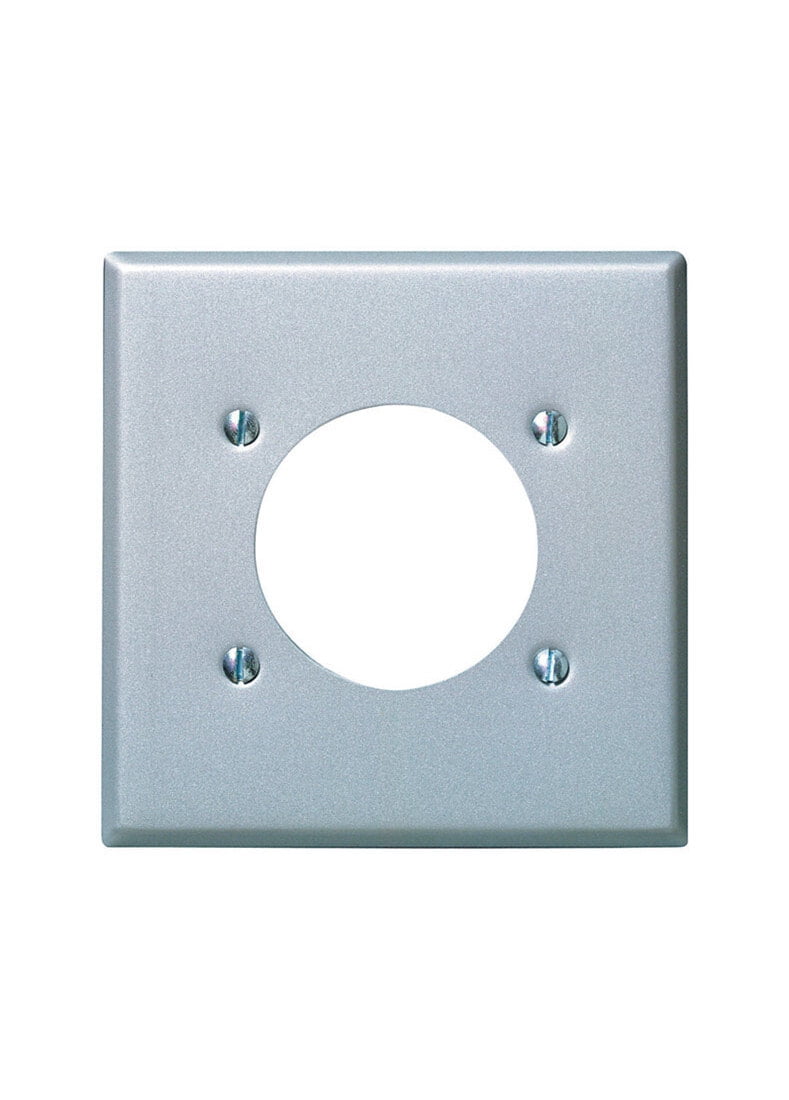 Leviton 4934 2-Gang Flush Mount 2.15 Inch Dia. Device Receptacle ...