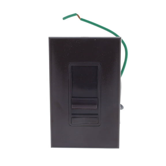 Leviton Brown Renoir 3-Way Slide Dimmer Switch 1000VA Magnetic Low Voltage 1000W Incandescent 71113