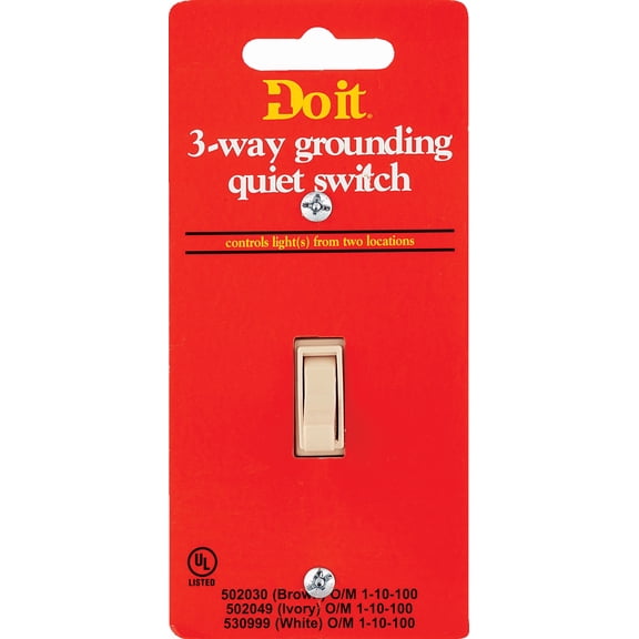 Leviton 01453 15A Toggle Switch  15A 120V  UL Listed for US Residential Electrical Code Compliance, Drop-in NEC-Standard Wiring