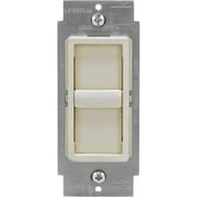 Leviton C28-06672-1LT Decora Sureslide Light Almond 600 W Slide Dimmer Switch