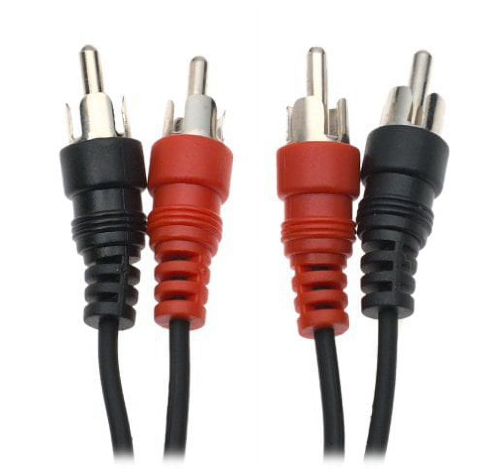 Leviton C5451-12 12' 2 RCA to 2 RCA Cable - Walmart.com