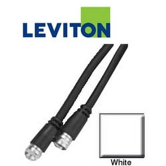 Leviton C5851-6GW Standard RG-59 Coaxial Cable - White