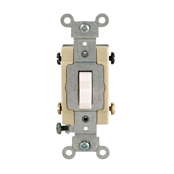 Leviton COMM Switch 4/W 20A WHT by Cooper Wiring MfrPartNo CS420-2WS