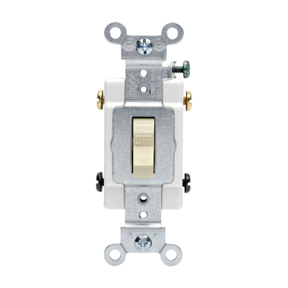 Leviton Grounded Quiet Double Pole Switch