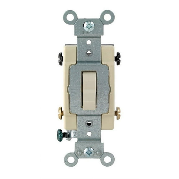 Leviton CS420-2IS Cs420-2Is Commercial 20 Amps Toggle Switch Ivory