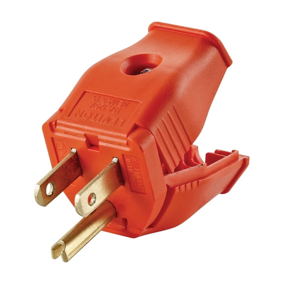 Leviton Clamp Tight Grounding Cord Plug