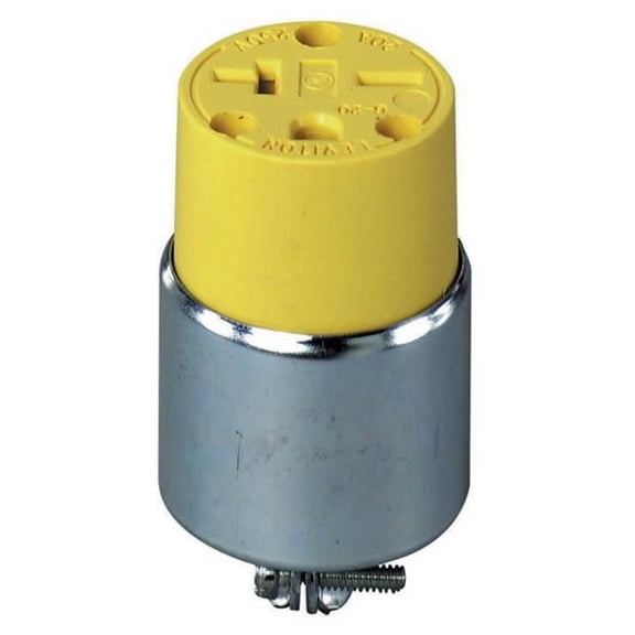 Leviton Commercial Grade Straight Blade Armored Connector Commercial Grade Straight Blade Armored Connector