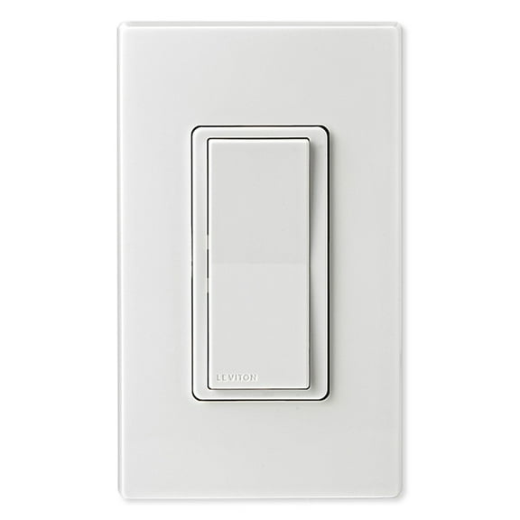 Leviton D215S-1BW Decora Smart Wi-Fi Switch, 15A (2nd Gen)