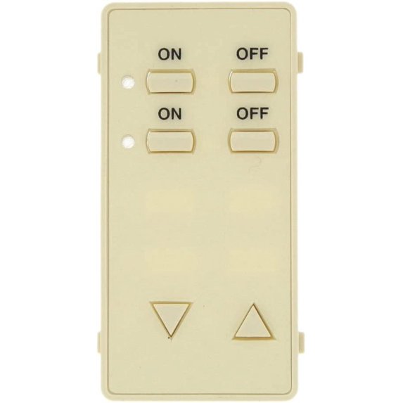 Leviton DCK2D-A Color Change Kit for 2 Address Decora Home Controls (DHC) Controller, Almond