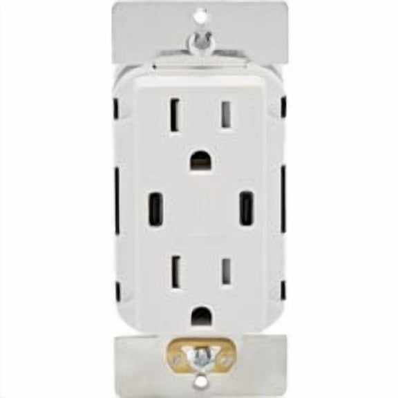 Leviton Decora 6A USB Charging Outlet - Pack of 10