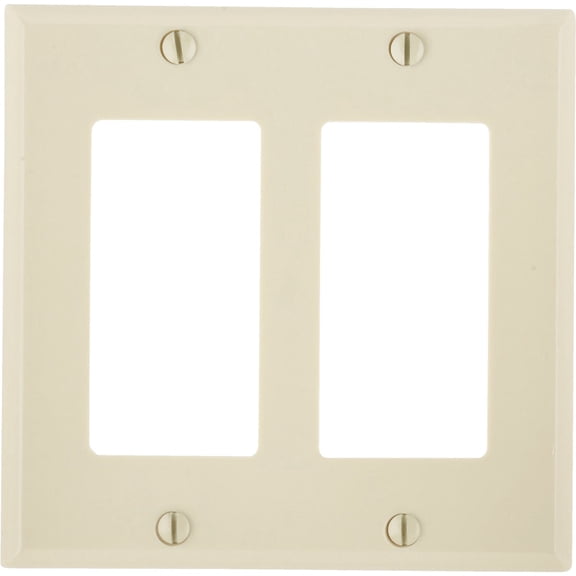 Leviton Decora Decorator Wall Plate - Pack of 12 Residential Use, Standard Application
