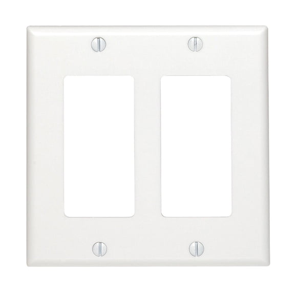 Leviton Decora Decorator Wall Plate - Pack of 4