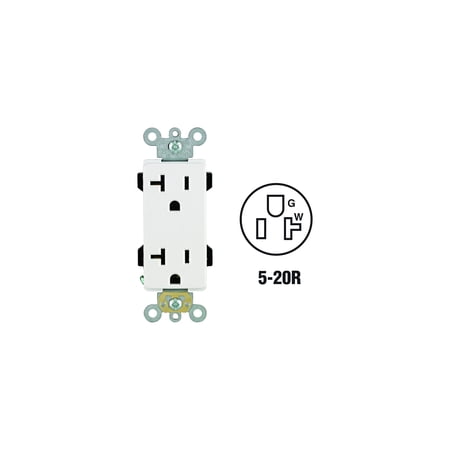 Leviton Decora Plus Duplex Outlet - Pack of 12
