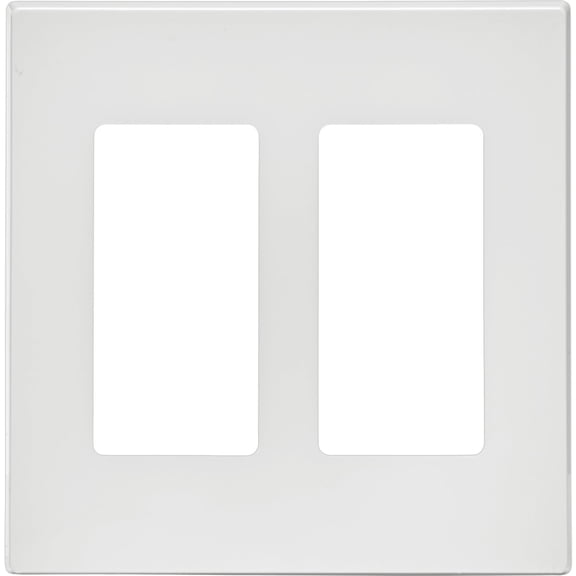 Leviton Decora Plus Screwless Decorator Wall Plate - Pack of 6  Construction & DIY Use, Standard Hardware Spec