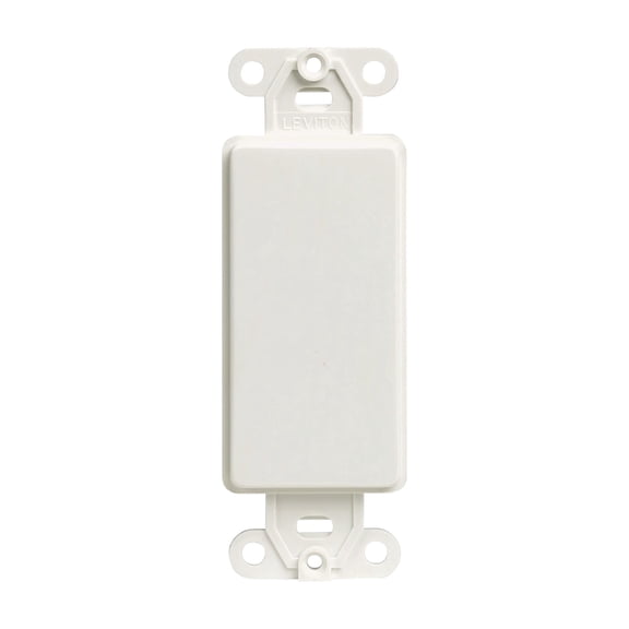 Leviton Decora QuickPort Wall Plate Insert - Pack of 2
