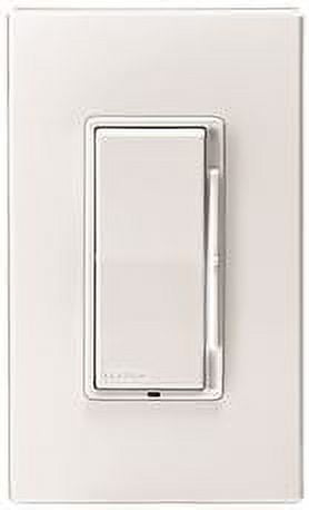 White and Almond Smart Rocker Slide Dimmer Switch