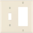 thumbnail image 1 of Leviton Decora Rocker/Toggle Combination Wall Plate, 1 of 2