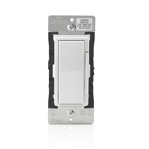 Leviton Decora Smart Dimmer with Z-Wave Plus Technology (600 Watts)