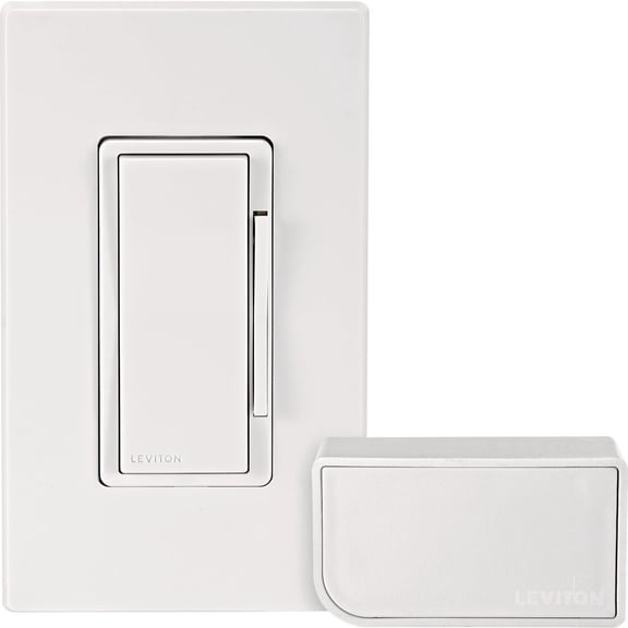 Leviton Decora Smart No-Neutral Wireless Dimmer & Wi-Fi Bridge Kit - Single Pack