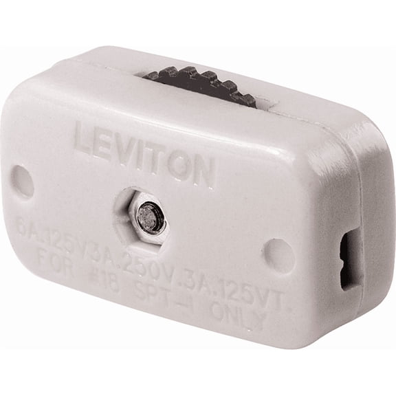 Leviton Dial Cord Switch - Pack of 12  Indoor & Outdoor Use, NEC-Compliant