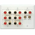 thumbnail image 1 of Leviton AEHTK Home Theater 3-Gang Wallplate, 1 of 2